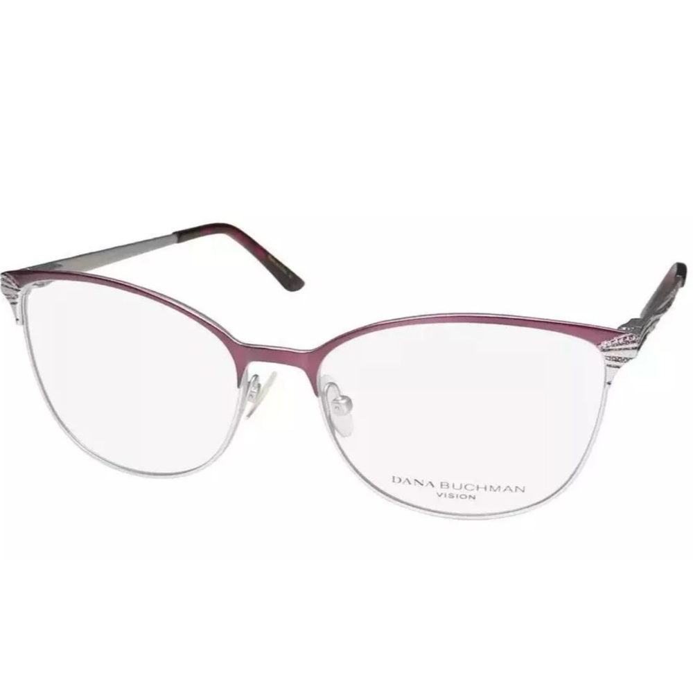 Dana Buchman Purple Cat-Eye Glasses NWOT